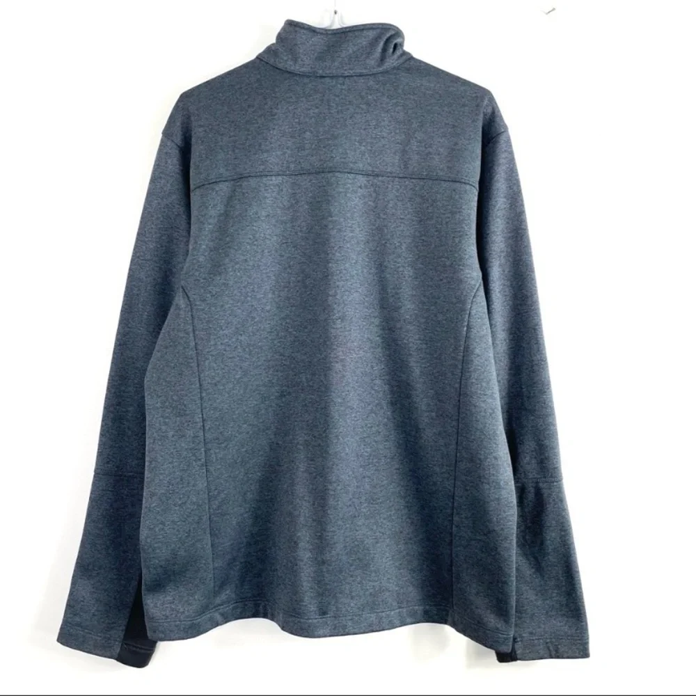 THE North Face Canyonlands 1/2 Zip Fleece Top in Blue Gray